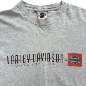 Vintage Harley Davidson‎ Men’s Gray T-Shirt Size Medium Docs Harley Kirkwood Mo